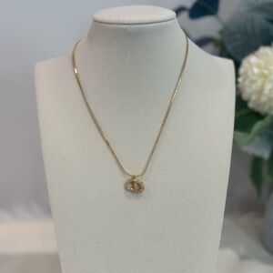 SOLD‼️Christian Dior CD Rhinestone Necklace